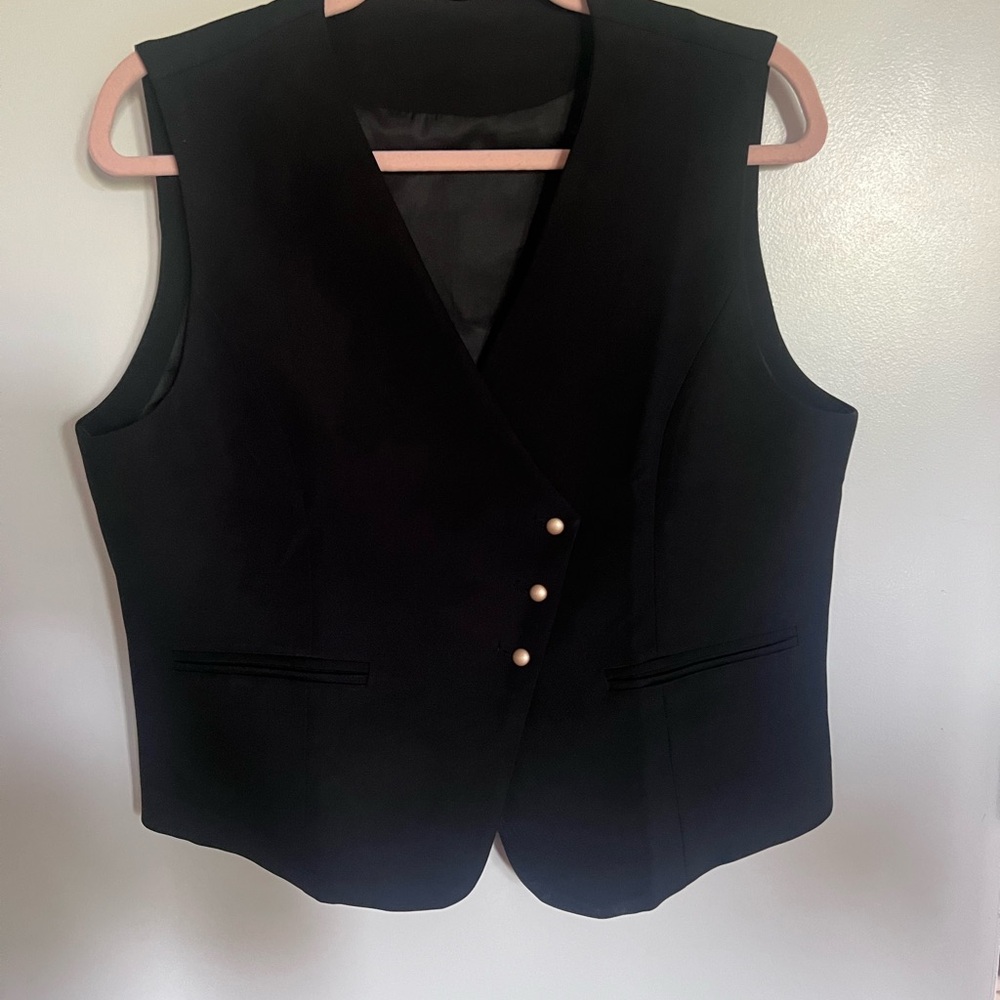 Elegant Black Women's Vest